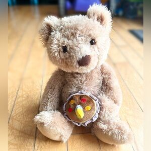 GUND Singing Happy Birthday Bear with Cupcake